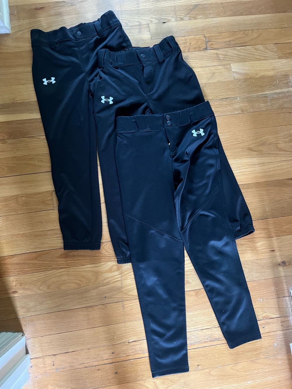 THREE Pairs Under Armour Baseball Pants
